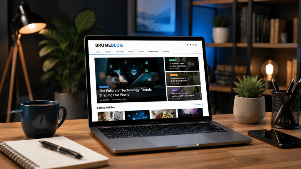 Brumeblog com: A Dynamic Multi-Niche Blog with Valuable Insights and Notable Limitations